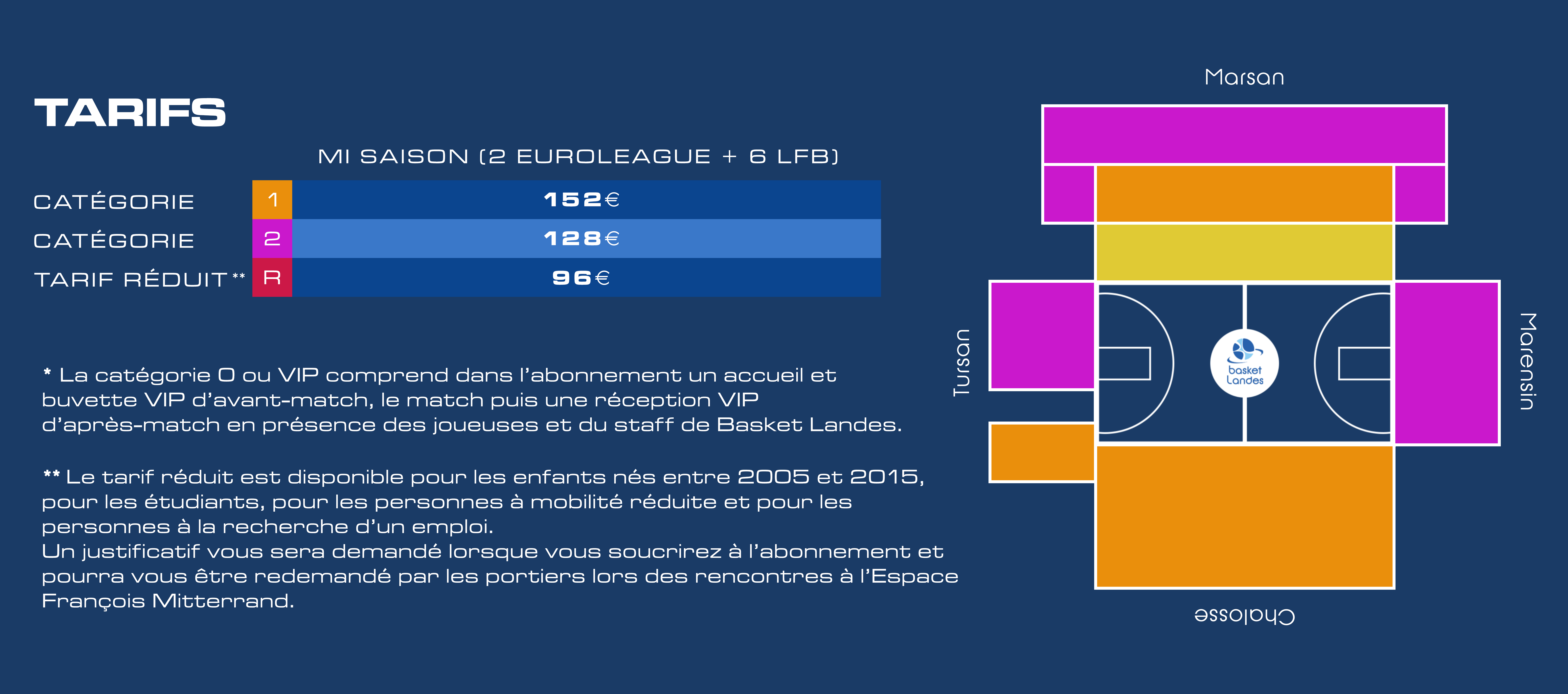 TARIFS ABO MI SAISON