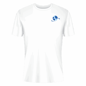 TEE-SHIRT BLANC BASKET LANDES