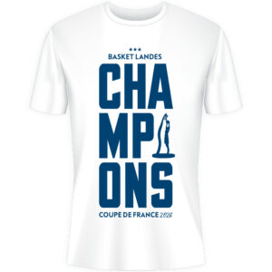 T-SHIRT CHAMPIONS COUPE DE FRANCE 2026